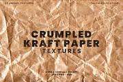 Crumpled Kraft Paper Textures, a Texture Graphic by Ary_ngeblur (Thumbnail 1 of 7)