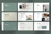 Brand Guidelines Template, a Presentation Template by UpSolution (Thumbnail 4 of 8)