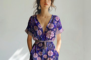 Maxi Dress Mockup, an Apparel Mockup by Nora Gad (Thumbnail 2 of 14)