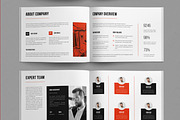 Brand Company Profile Layout, a Brochure Template by ContestDesign (Thumbnail 4 of 5)
