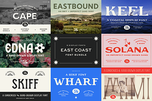 East Coast Font Bundle