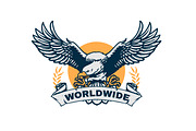 Eagle badge BUNDLE – just $9, an Animal Illustration by grindstudio (Thumbnail 3 of 4)