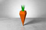 Carrot favor - 3d papercraft, a Print Template by PAPER amaze (Thumbnail 3 of 3)