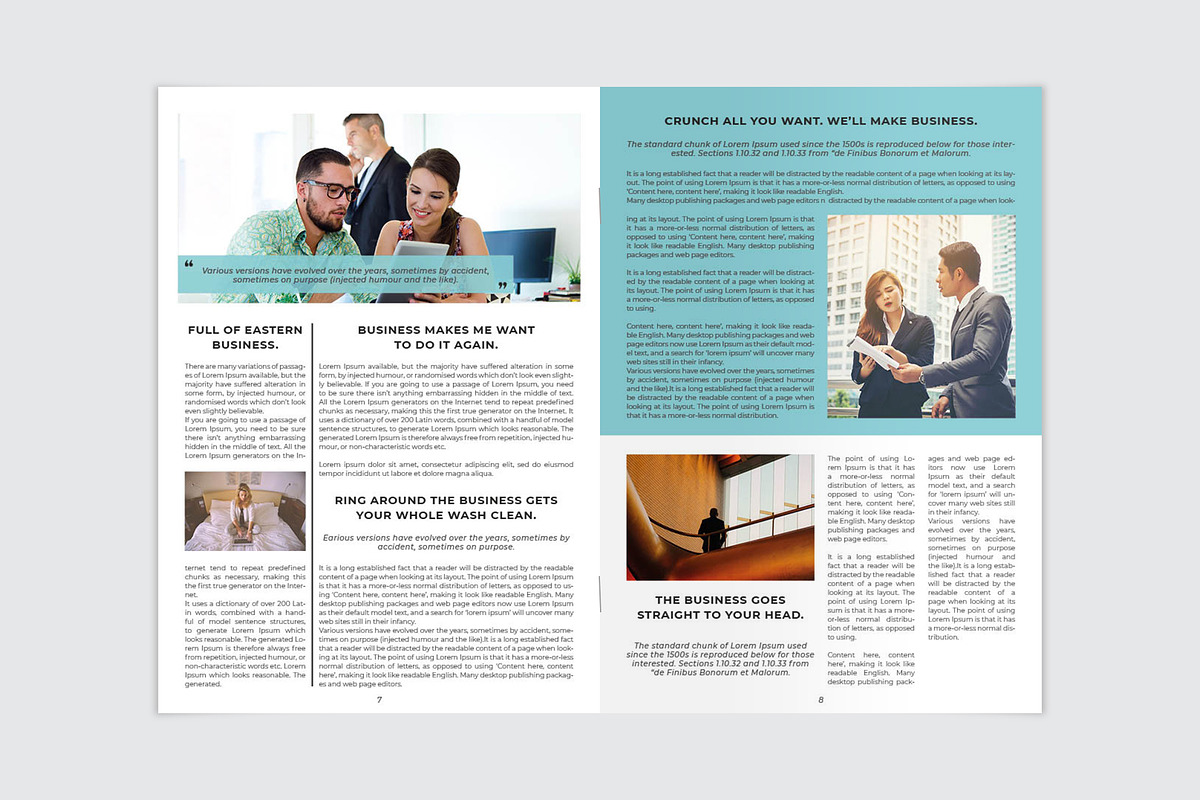 Newsletter, a Stationery Template by Amit Debnath (Photo 3 of 7)