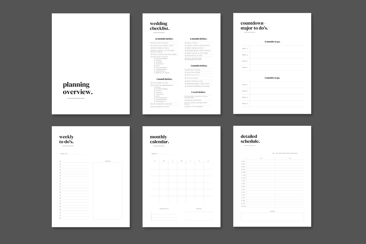 Wedding Planner Template | Canva, a Templates & Theme by DesignStudioTeti (Photo 4 of 5)