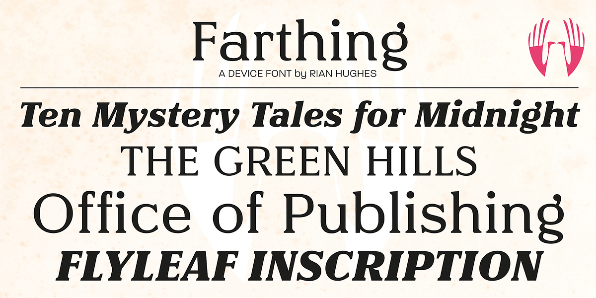 Farthing, a Serif Font by Device (Photo 3 of 7)