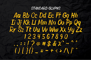 DEAD BRUSH / Dry Brush Typeface, a Handwritten Font by Debut Studio (Thumbnail 6 of 6)