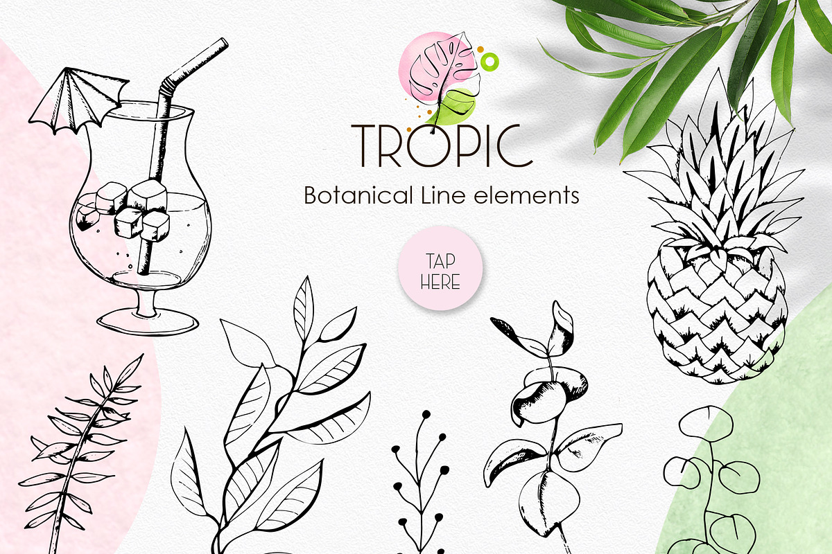 Tropical Line Abstract Art, an Object Graphic by Ana-Sakuta (Photo 16 of 20)