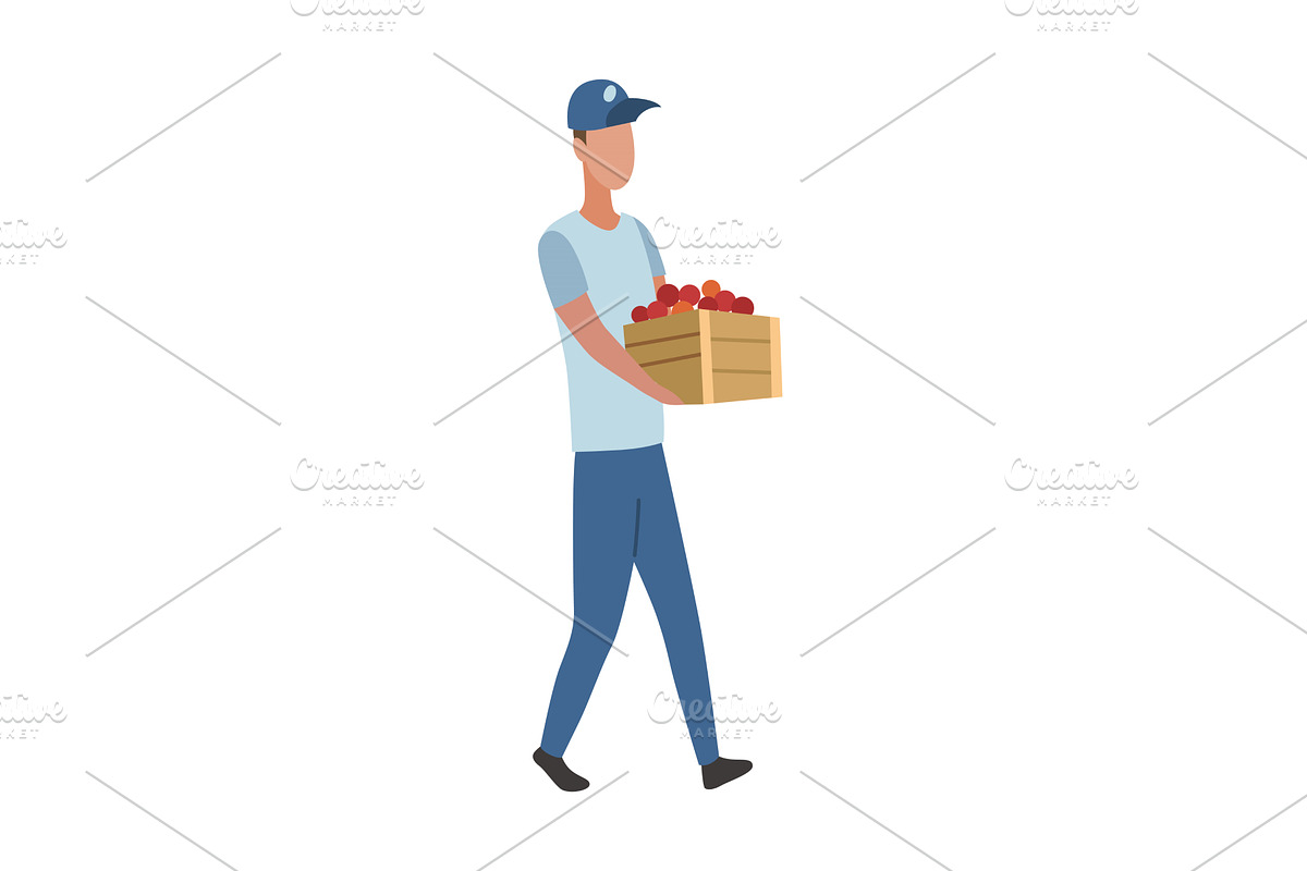 A pixel art illustration of a man, an Illustration by the8monkey