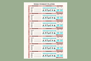 Fitness & Wellness Tracker Bundle, a Stationery Template by MIRoots Design Studio (Thumbnail 7 of 11)