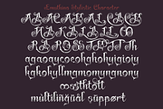 Emuthina Decorative Script, a Blackletter Font by TypeClassHeroes (Thumbnail 9 of 10)