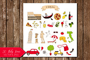 Italy Collection, a Graphic by Alina Tsesarskaya (Thumbnail 2 of 6)