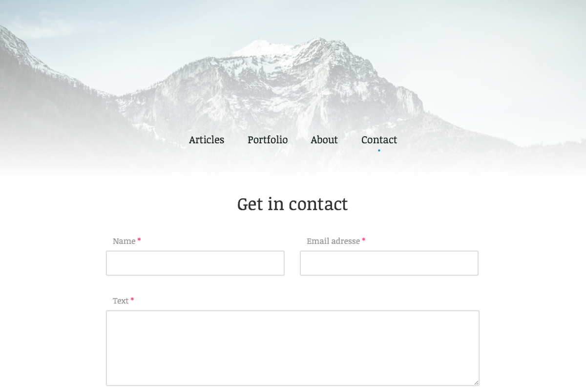 Flow, for Kirby 2 CMS, a Templates & Theme by Starckio (Photo 5 of 5)