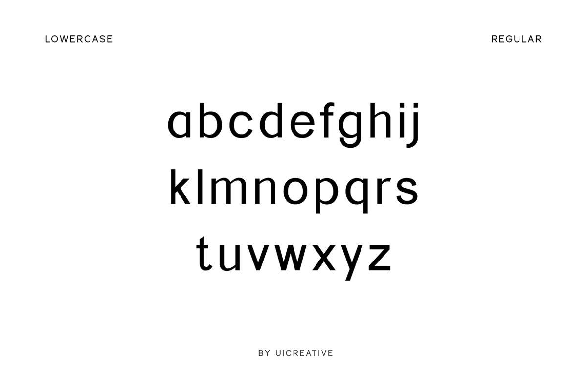 Pavonine Sans Serif Font, a Sans Serif Font by UICreative (Photo 6 of 13)