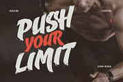 Swash Break; Brush Display Font, a Script Font by Eko Bimantara (Thumbnail 5 of 6)