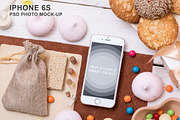 iPhone 6s Mock-Up, an iPhone Mockup by mockupgeek (Thumbnail 1 of 3)