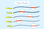 Illustrator Fineliner Brushes 15x, a Brush Add-On by Esther Nariyoshi (Thumbnail 5 of 7)