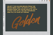 GOLDEN Procreate Brush System, a Brush Add-On by Jeremiah Richthofen (Thumbnail 5 of 9)