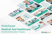 Medical PowerPoint Template, a Presentation Template by SlideSalad (Thumbnail 1 of 9)