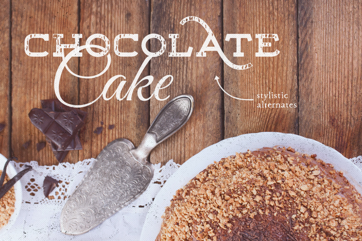 Floure Typeface + Extras preview 3