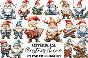 Christmas Gnome Musicians PNG, an Illustration by Craft Nest (Thumbnail 1 of 6)