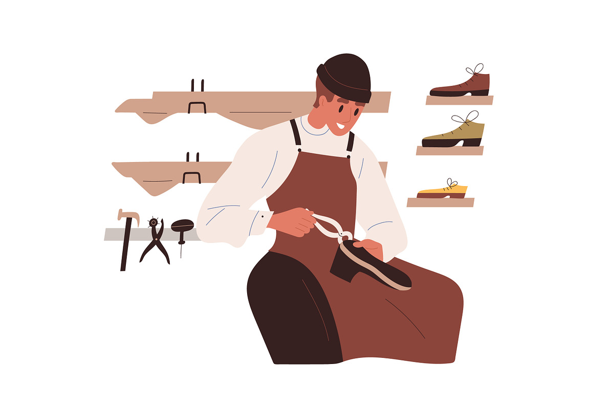 Designers creating clothing set, a Person Illustration by Good Studio (Photo 7 of 8)