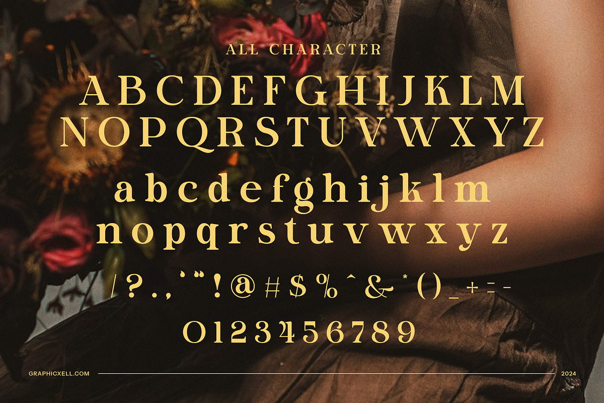 The Harmony Elegant Serif Font, a Serif Font by Graphicxell (Photo 7 of 8)