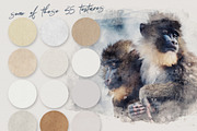 SALE The Ultimate Watercolor Creator, a Brushes & More by Cruzine (Thumbnail 20 of 42)