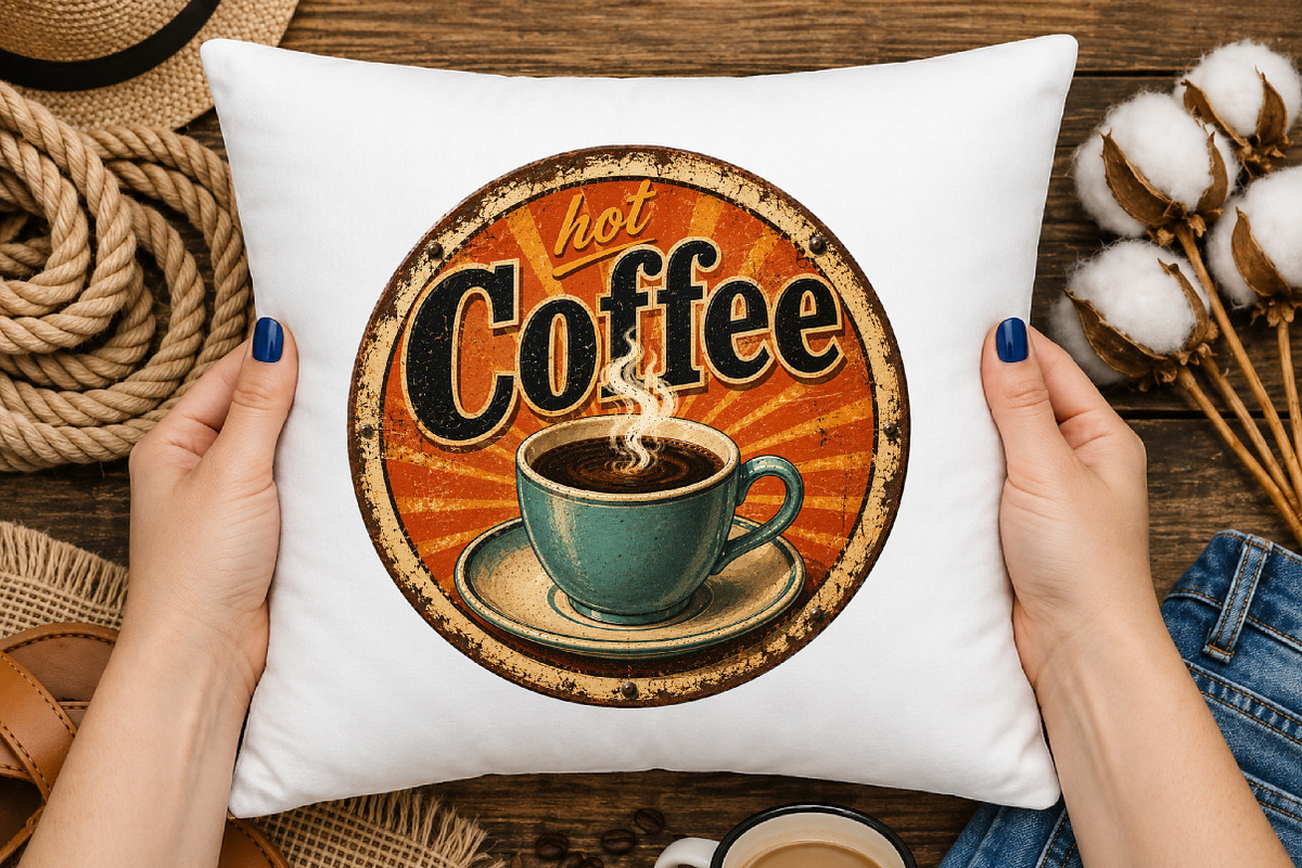 Vintage Coffee Signs Bundle PNG, a Seasonal Illustration by OK Design (Photo 4 of 6)