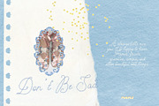 Don't be sad: Summer Collage Kit, an Object Graphic by Purple (Thumbnail 2 of 14)