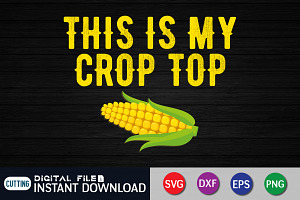 This is my Crop Top SVG
