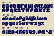 TEEMING MASSES - BOLD GROOVY FONT, a Sans Serif Font by 177Studio (Thumbnail 7 of 8)