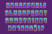 Original pixel alphabet, an Object Graphic by RevelStockart (Thumbnail 4 of 4)