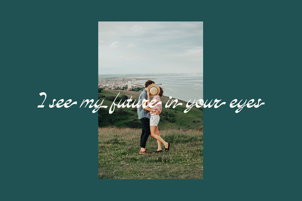 Palmdale Script, a Script Font by Emyself Design (Photo 10 of 12)