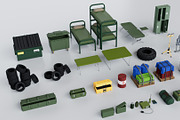 Military Mega Pack Collection 3D, an Environmental 3D Model by multimedia4ds (Thumbnail 19 of 21)