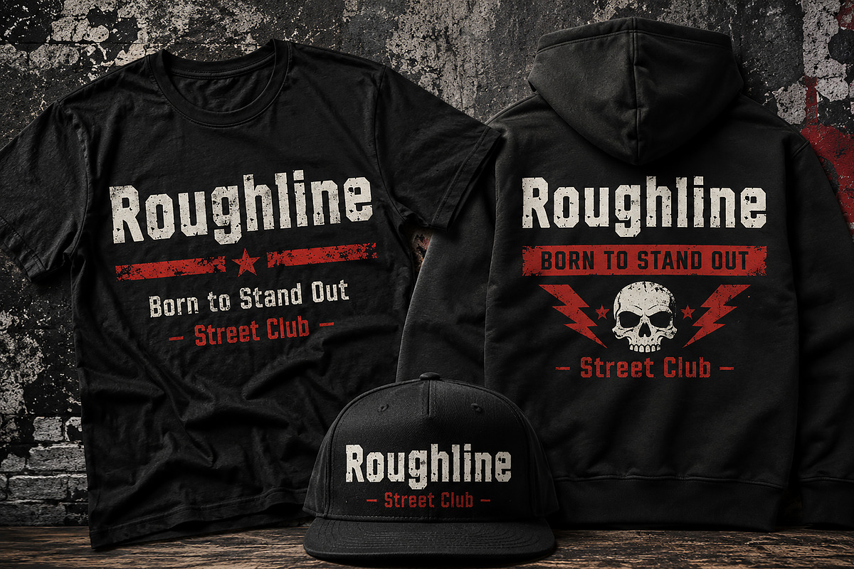 Roughline, a Serif Font by Wow Magic (Photo 2 of 6)