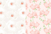 6 Seamless floral patterns + bonus, a Pattern Graphic by Inna Moreva (Thumbnail 4 of 5)