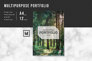 Multipurpose Portfolio, a Brochure Template by retrographix