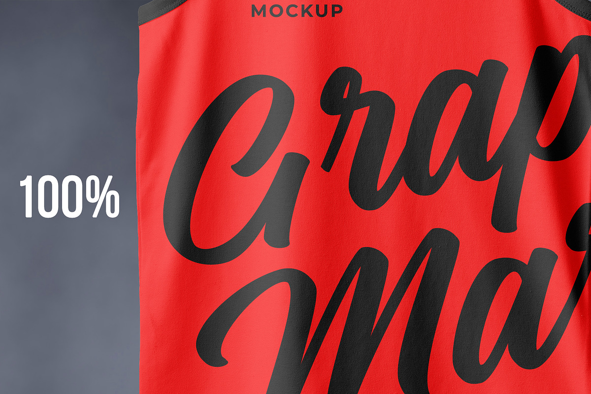 Men's Tank Top Mockup, a Shirt Mockup by Mock-up Store (Photo 6 of 6)