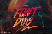 Salty Brush - SVG Font Duo, a Script Font by Visual Blends (Thumbnail 1 of 8)