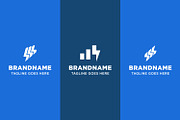 Finance Power Simple Modern Logo, a Branding & Logo Template by Pray Art Design Studio (Thumbnail 2 of 2)