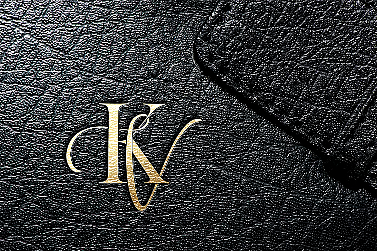 Leather Logo Mockup Black and Gold, a Branding & Logo Template by PaperMoon (Photo 2 of 3)