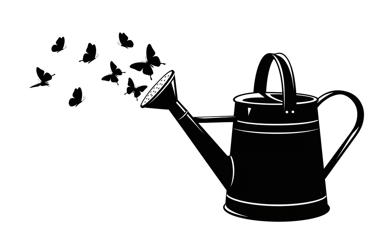 Garden Watering Can Bundle, an Illustration by Creativeshirt (Photo 2 of 31)