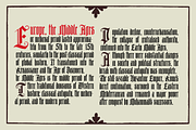 Durers Woodcut blackletter gothic, a Blackletter Font by kaer_shop (Thumbnail 4 of 12)