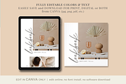 CANVA Lookbook Template, a Magazine Template by Digiluxe (Thumbnail 5 of 5)