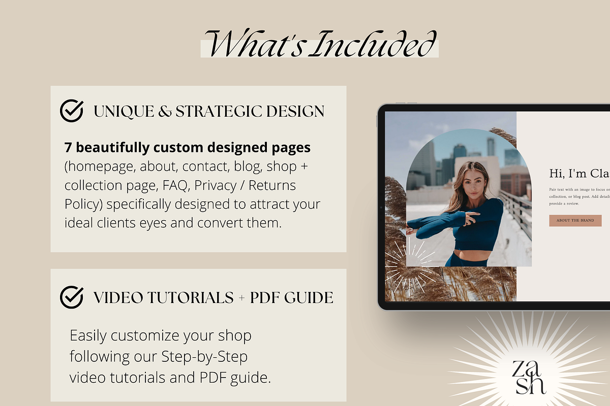 Claudia - Boho Shopify Theme, a Shopify Template by Studio Zash (Photo 4 of 12)