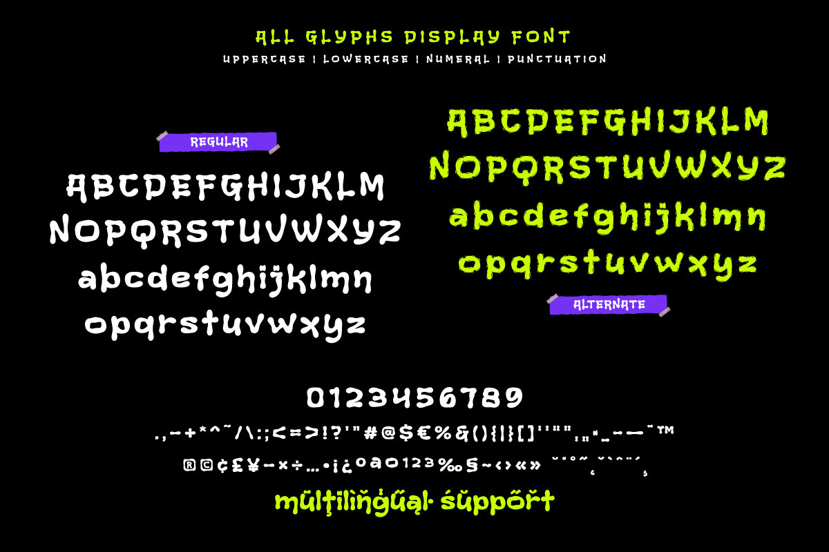 Cuaniges - Rustic Display Font, a Handwritten Font by trabaskriya (Photo 9 of 9)