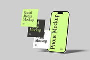 Social Media Post Mockup, a Device Mockup by Graphiculon (Thumbnail 6 of 11)