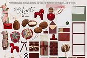 Mixed Media Christmas Collage Pack, an Object Graphic by Purple (Thumbnail 8 of 12)