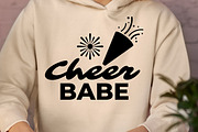 Cheer Mom Svg Bundle, a Graphic by M9 Design (Thumbnail 5 of 10)